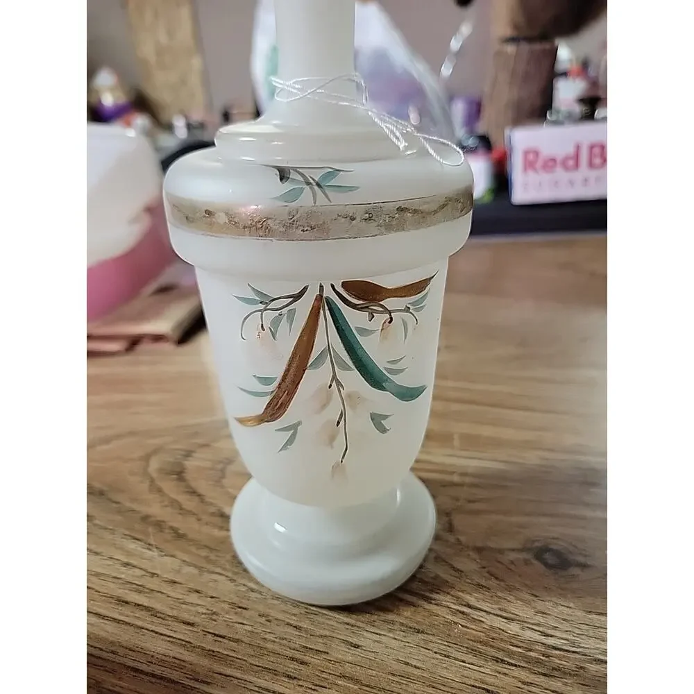 Hand Painted Vase Bristol ? Antique